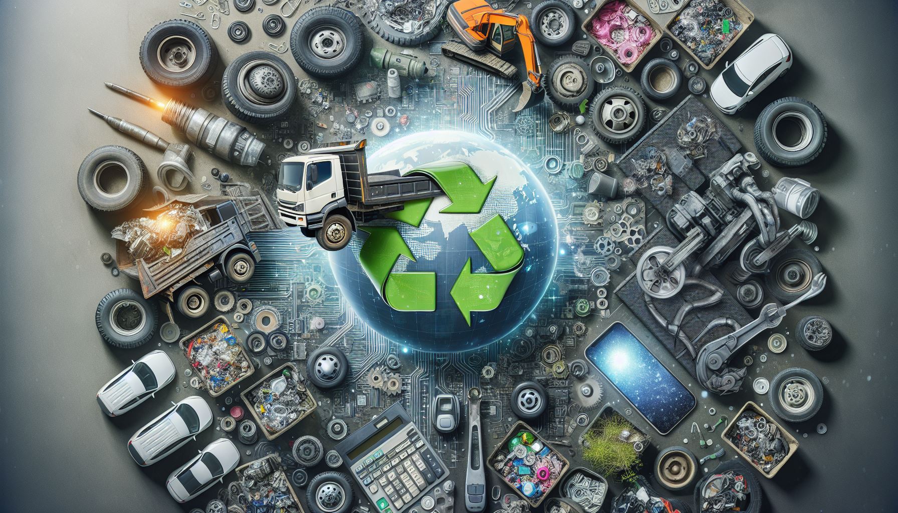 car materials plus E waste